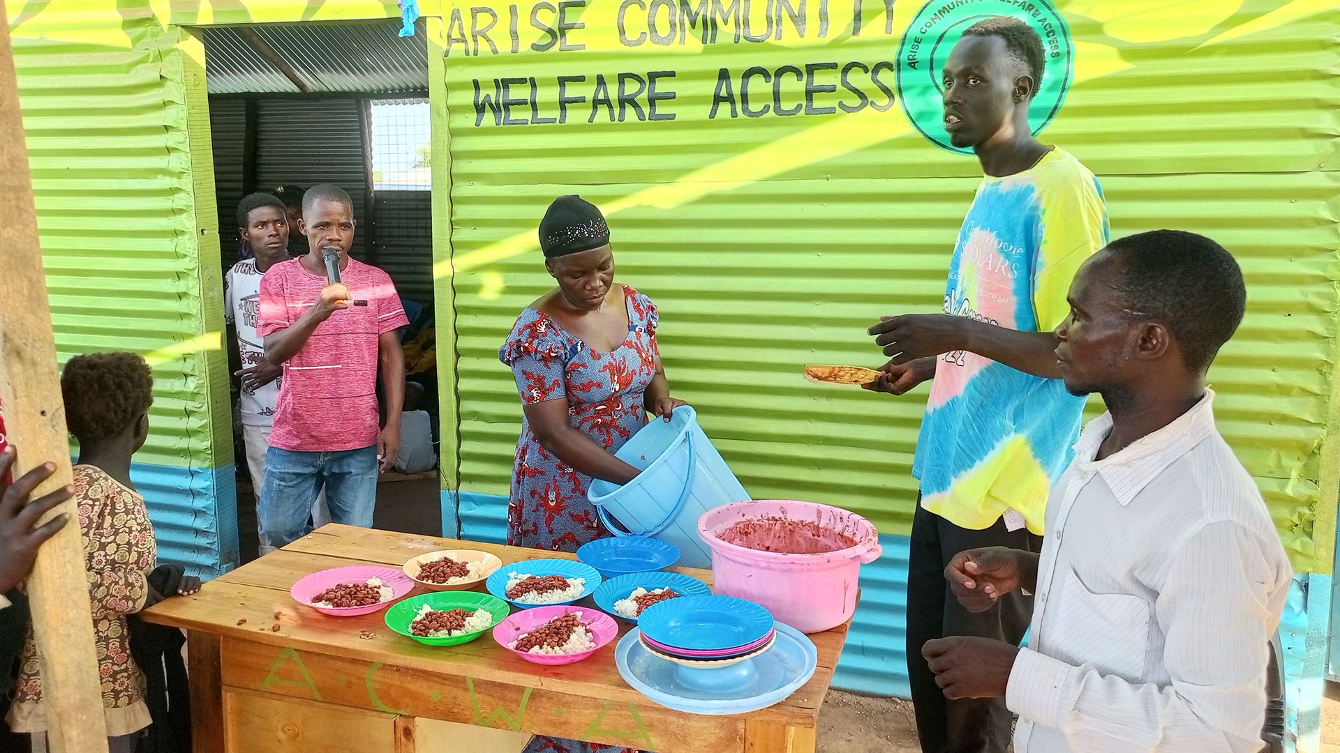 Educational Support Distribution by ACWA in Kakuma